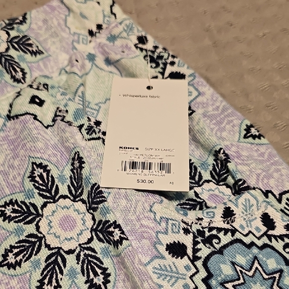 Croft & Barrow Multicolor Patterned Intimates - Picture 3 of 8